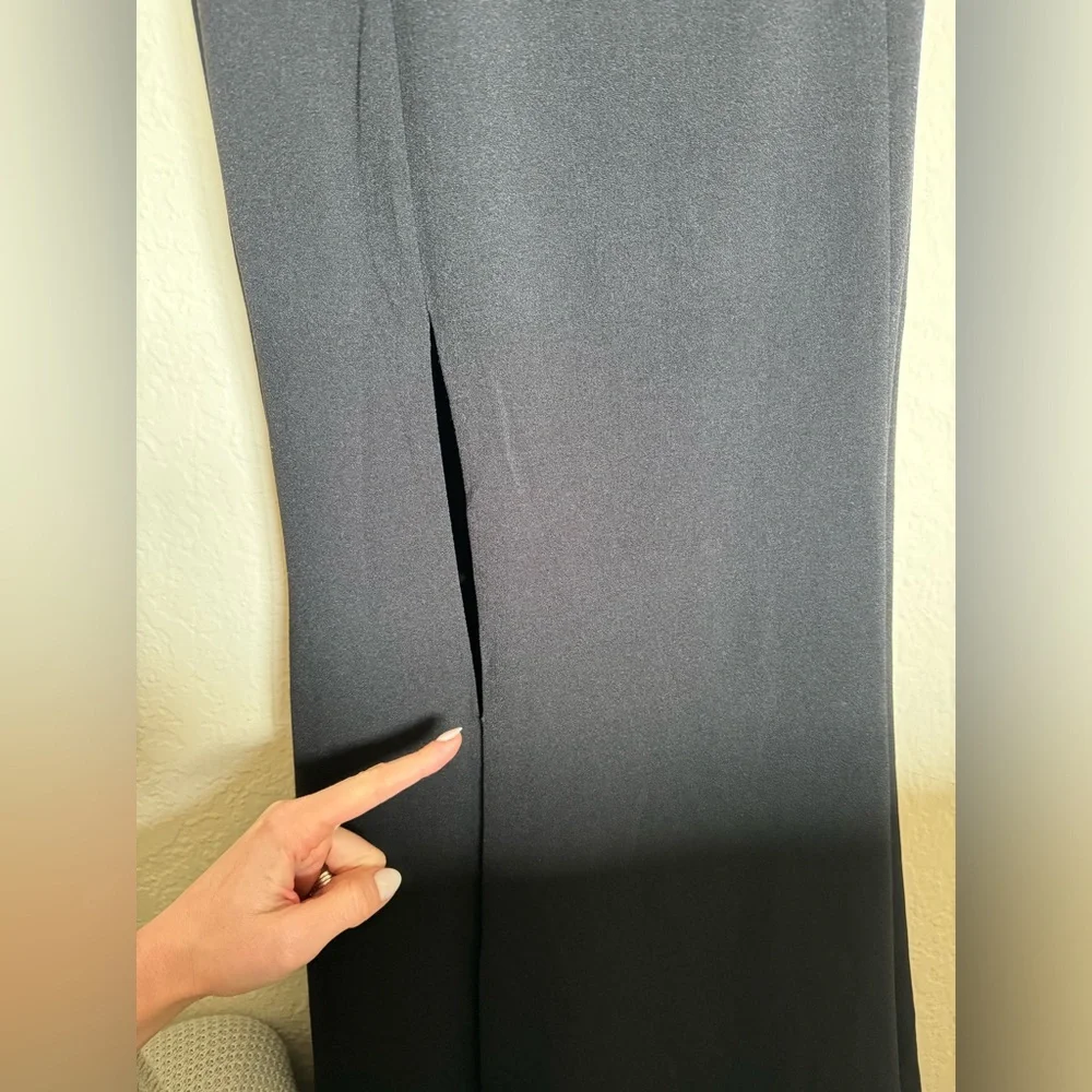 Dress the Population Black One-Shoulder Maxi Dress - Picture 8 of 11